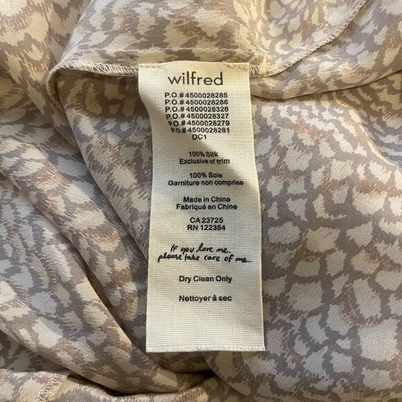 Aritzia Under Wilfred Nostalgia Silk Camisole Tank Top Size Small Sleep - Picture 6 of 8